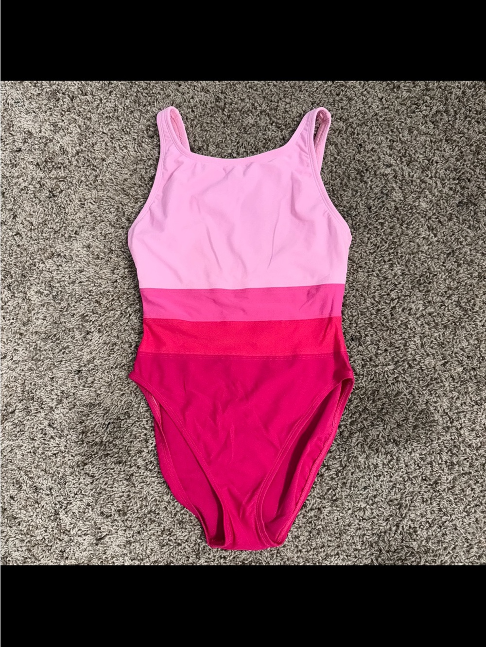 Adorable Vintage 4 Tone Pink Swimsuit